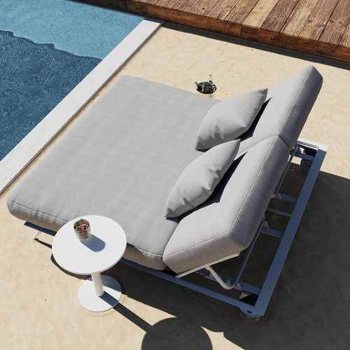 Bailar Aluminium Alloy Double Sun Lounge