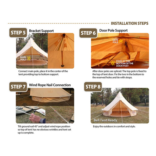 Serene Camping Bell Tent