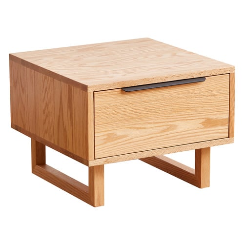 Maren American Oak Bedside Table
