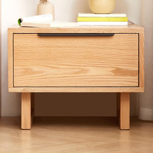 Maren American Oak Bedside Table