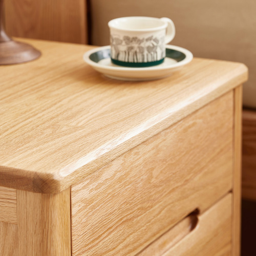 Maren American Oak Bedside Table