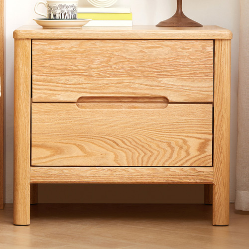 Maren American Oak Bedside Table