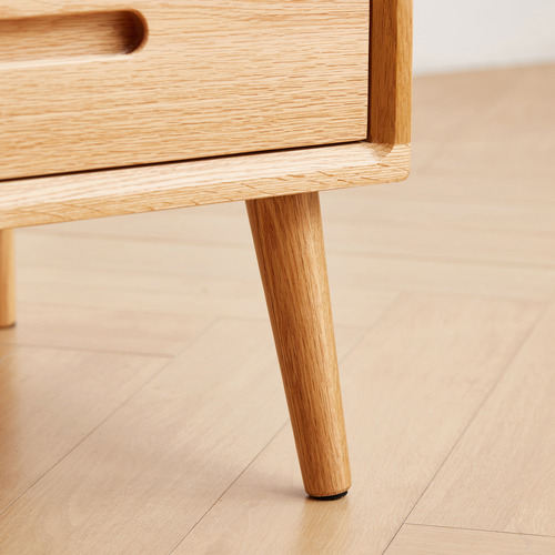Maren American Oak Bedside Table