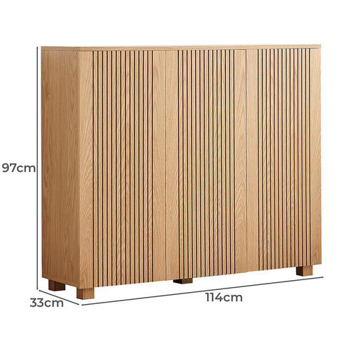 Corbin 3 Door Shoe Cabinet
