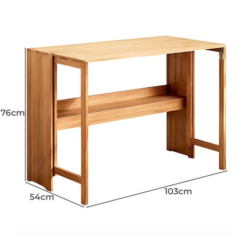 Orion Foldable Bamboo Study Desk