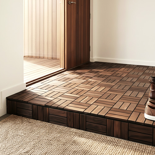Yelena 300 x 300mm Pine Wood Deck Tiles