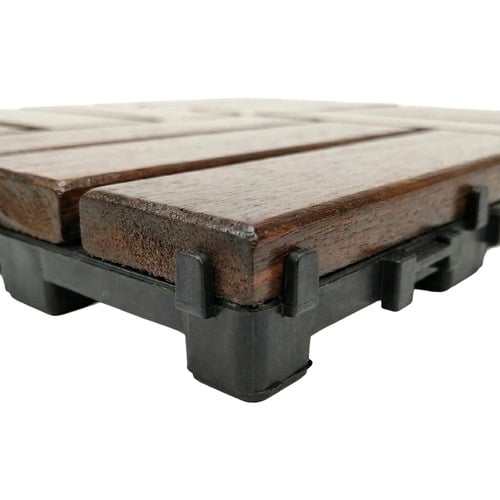 Yelena 300 x 300mm Pine Wood Deck Tiles