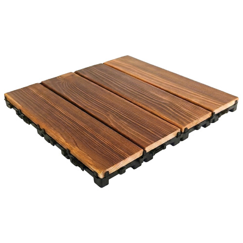 Svetlana 300 x 300mm Pine Wood Deck Tiles