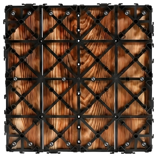 Svetlana 300 x 300mm Pine Wood Deck Tiles