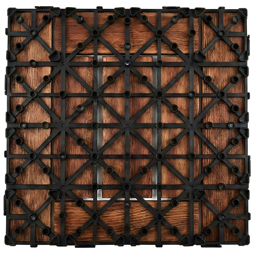 Tatiana 300 x 300mm Pine Wood Deck Tiles