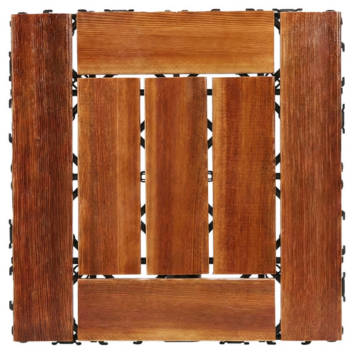 Tatiana 300 x 300mm Pine Wood Deck Tiles
