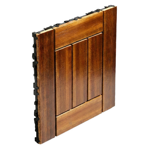 Tatiana 300 x 300mm Pine Wood Deck Tiles