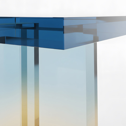 Martina Acrylic Bedside Table