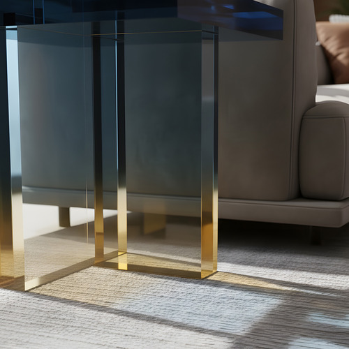 Martina Acrylic Bedside Table