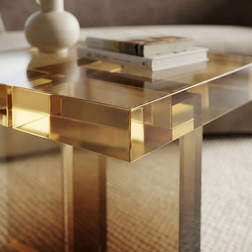 Martina Acrylic Bedside Table