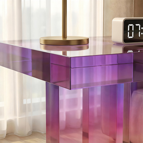 Martina Acrylic Bedside Table