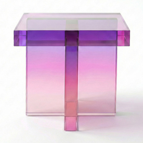 Martina Acrylic Bedside Table