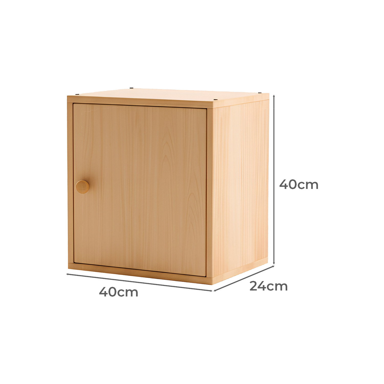 Bentro Bamboo Storage Cabinet