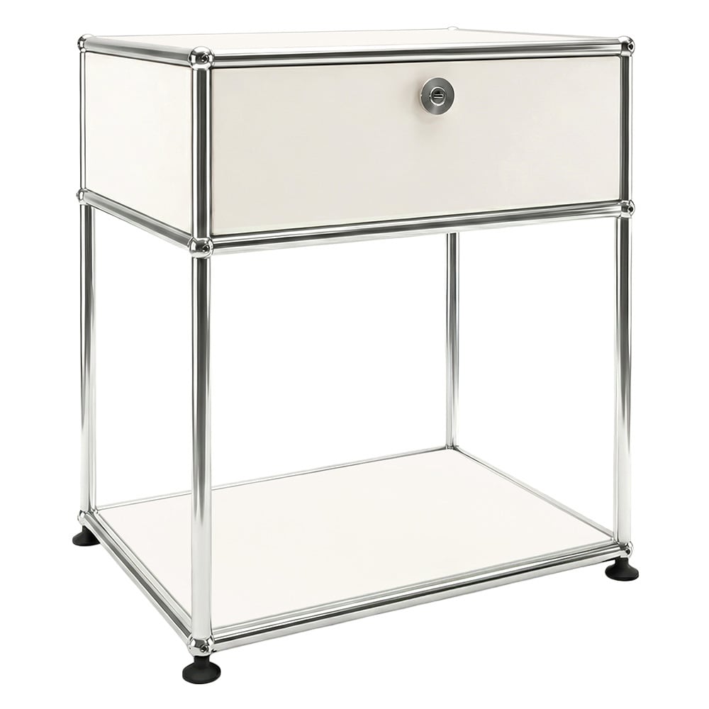 Murphy Steel Bedside Table