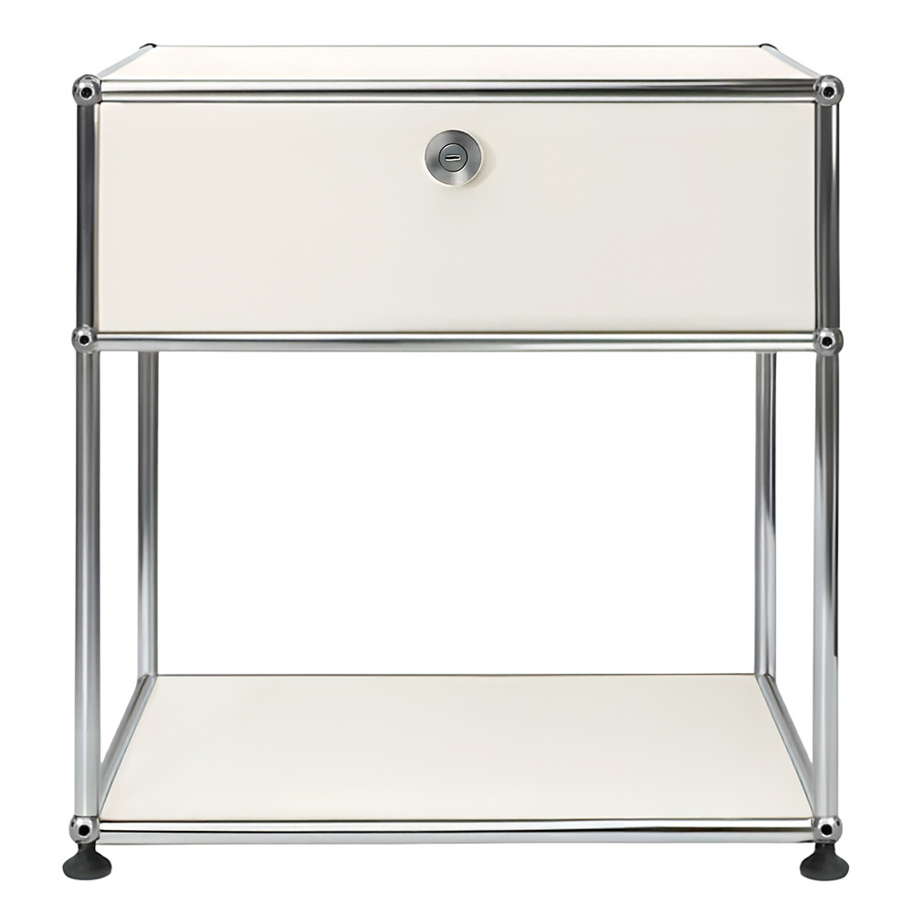 Murphy Steel Bedside Table