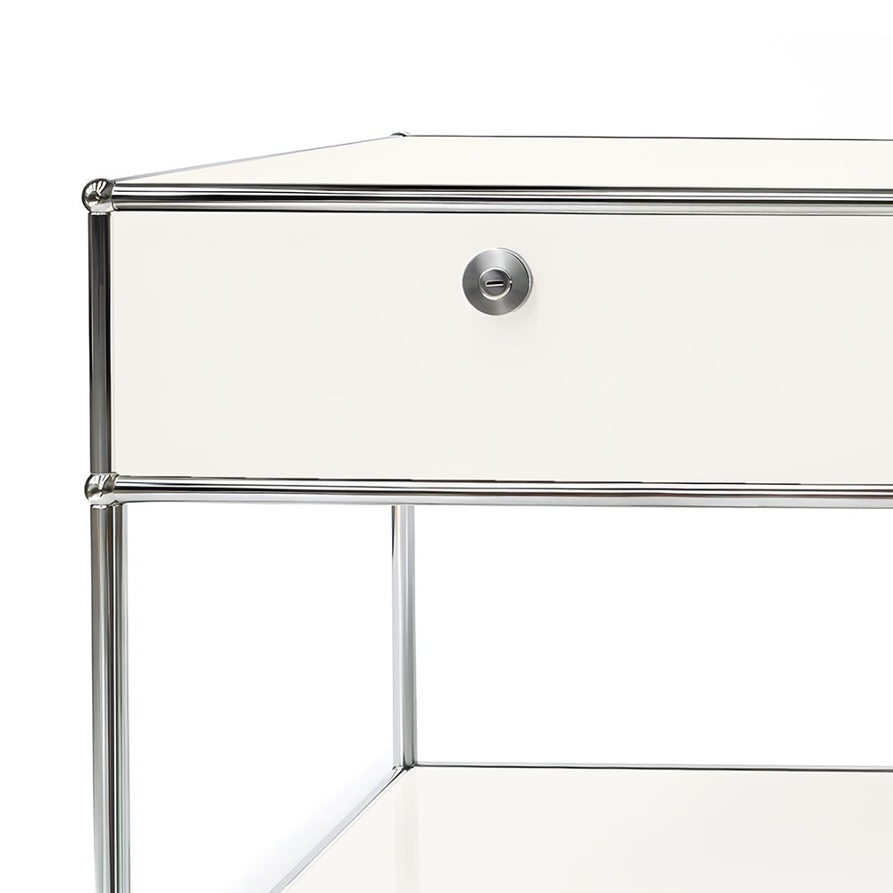 Murphy Steel Bedside Table