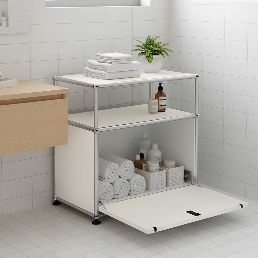 Murphy Drop-Down Door Bedside Table