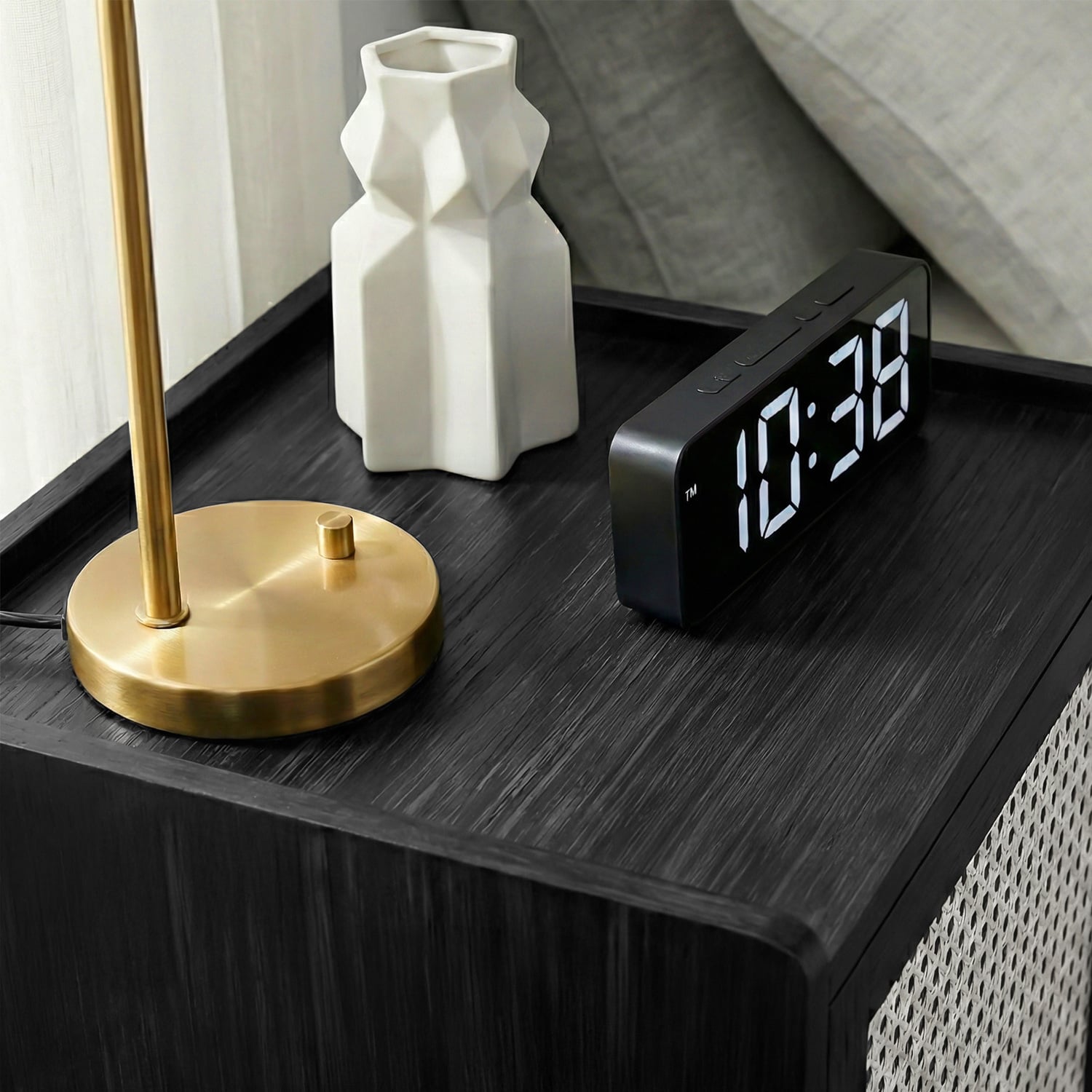 Eognah Bamboo Bedside Table