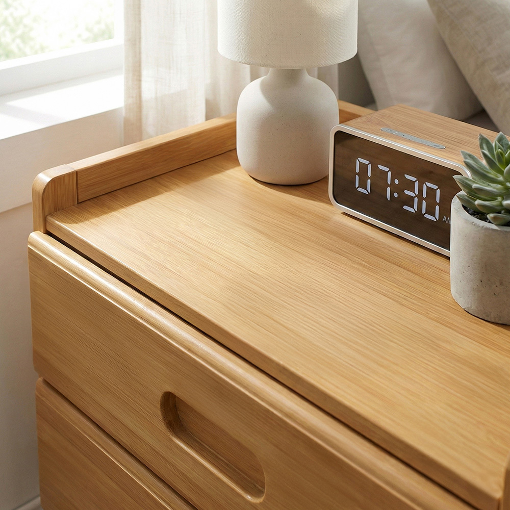 Bianca Bamboo Bedside Table