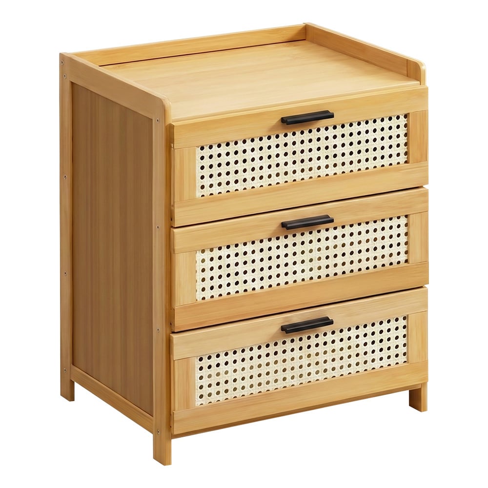 Blanche Bamboo Bedside Table