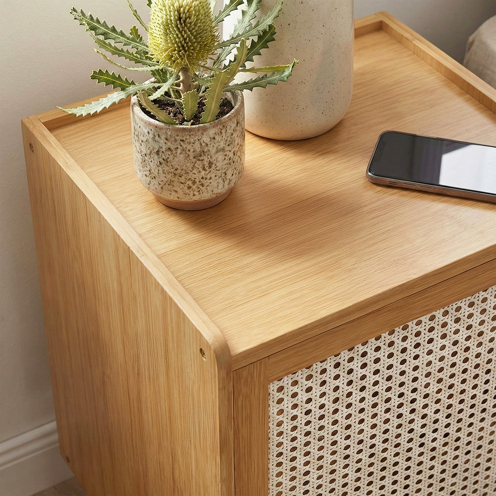 Oonagh Bamboo Bedside Table