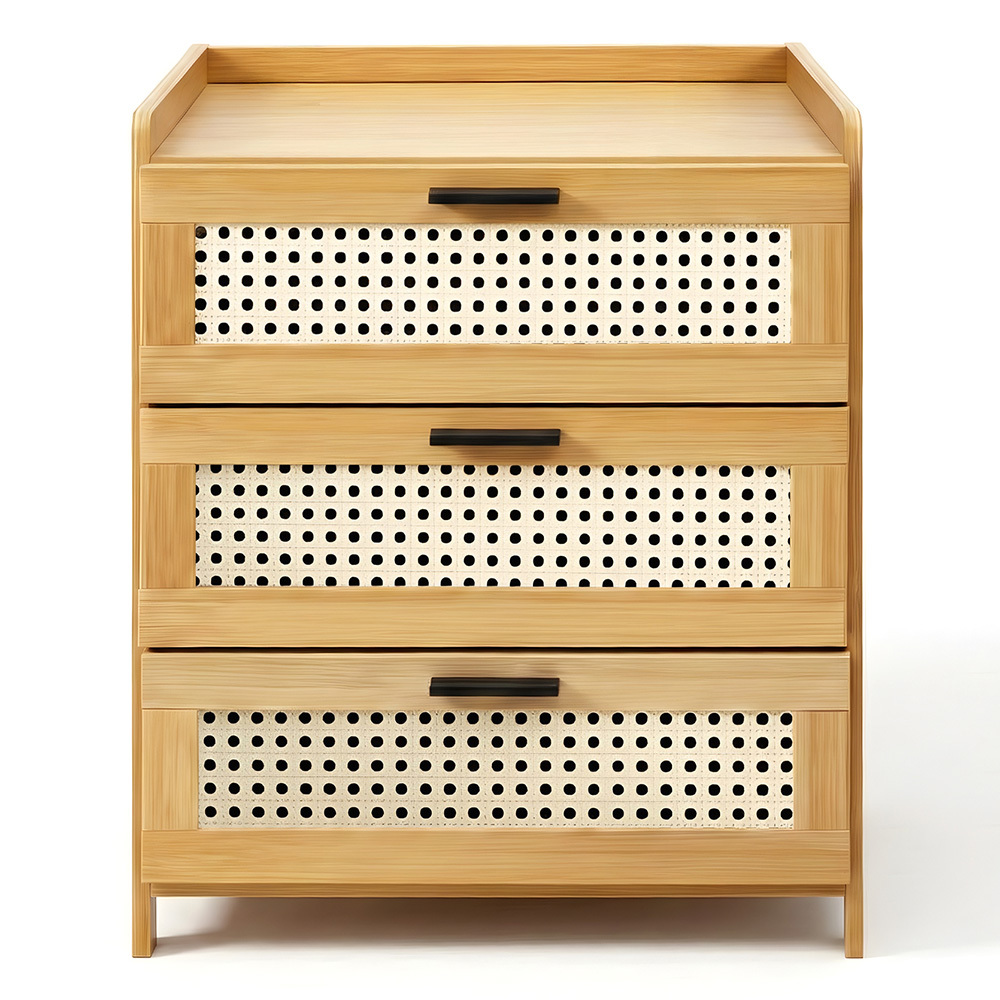 Blanche Bamboo Bedside Table