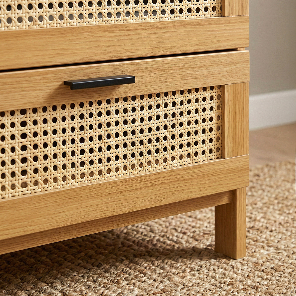 Blanche Bamboo Bedside Table