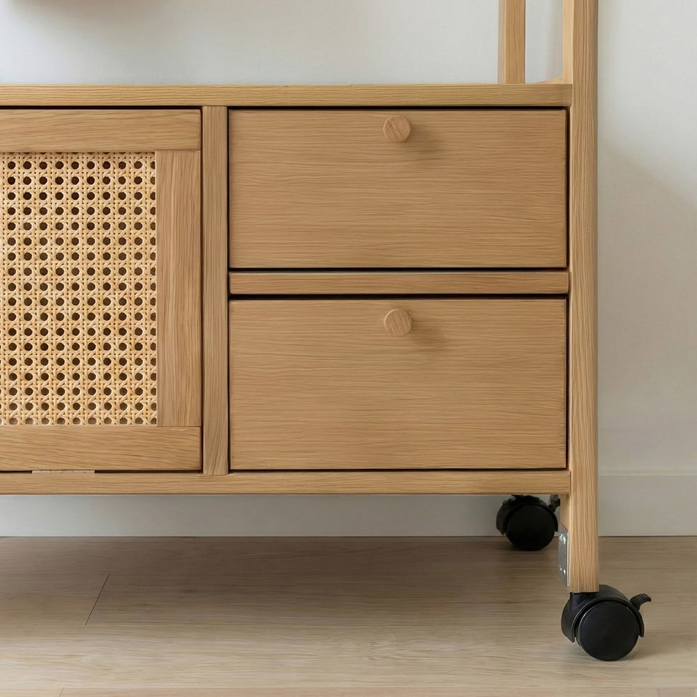 Luca Bamboo Clothing Rack