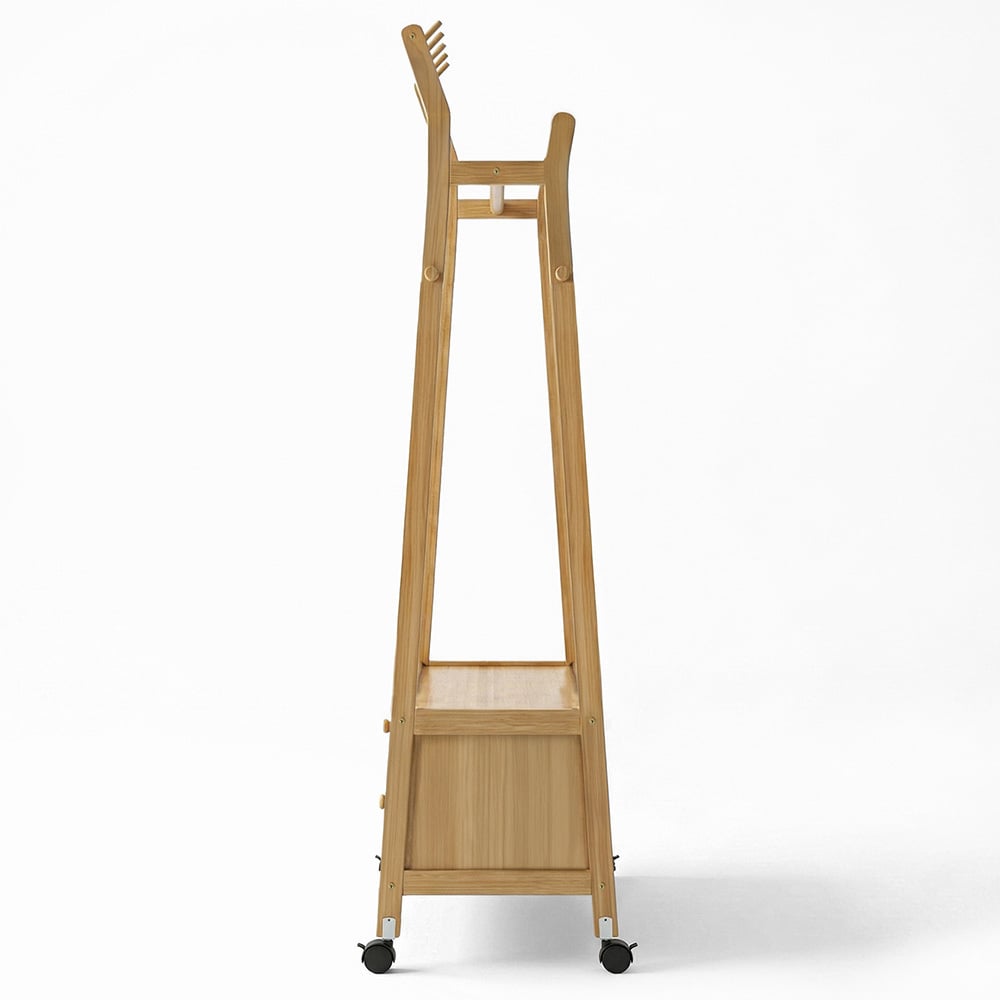 Luca Bamboo Clothing Rack