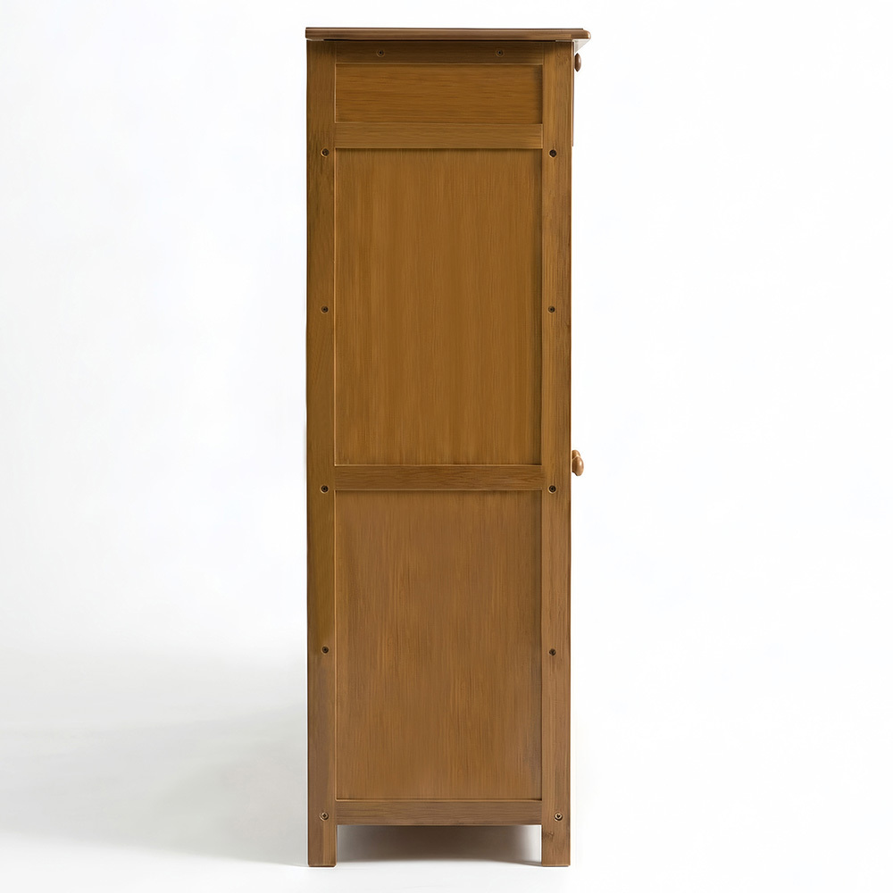 Ollie 2 Door Bamboo Shoe Cabinet
