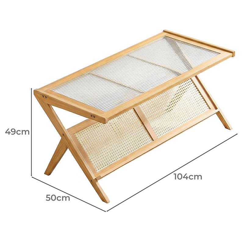 Asher Bamboo Coffee Table