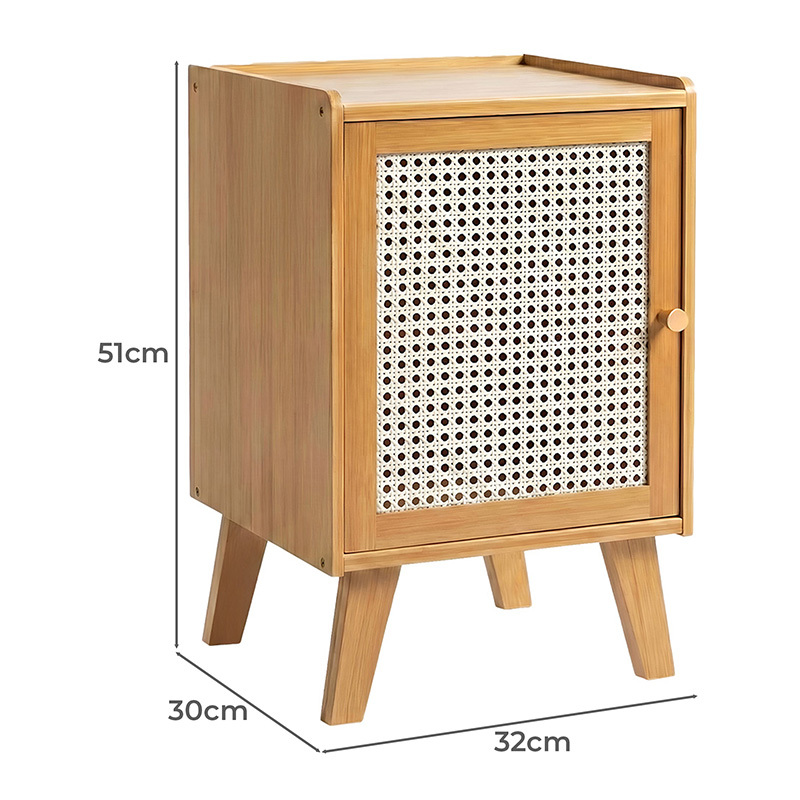 Oonagh Bamboo Bedside Table