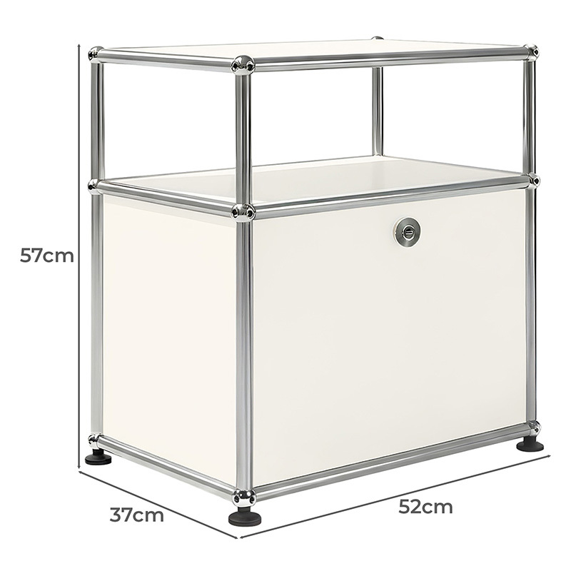 Murphy Drop-Down Door Bedside Table