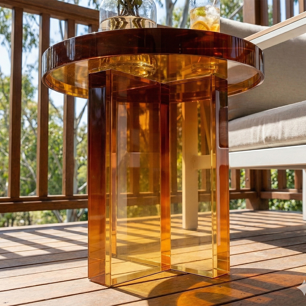 Clarie Acrylic Side Table