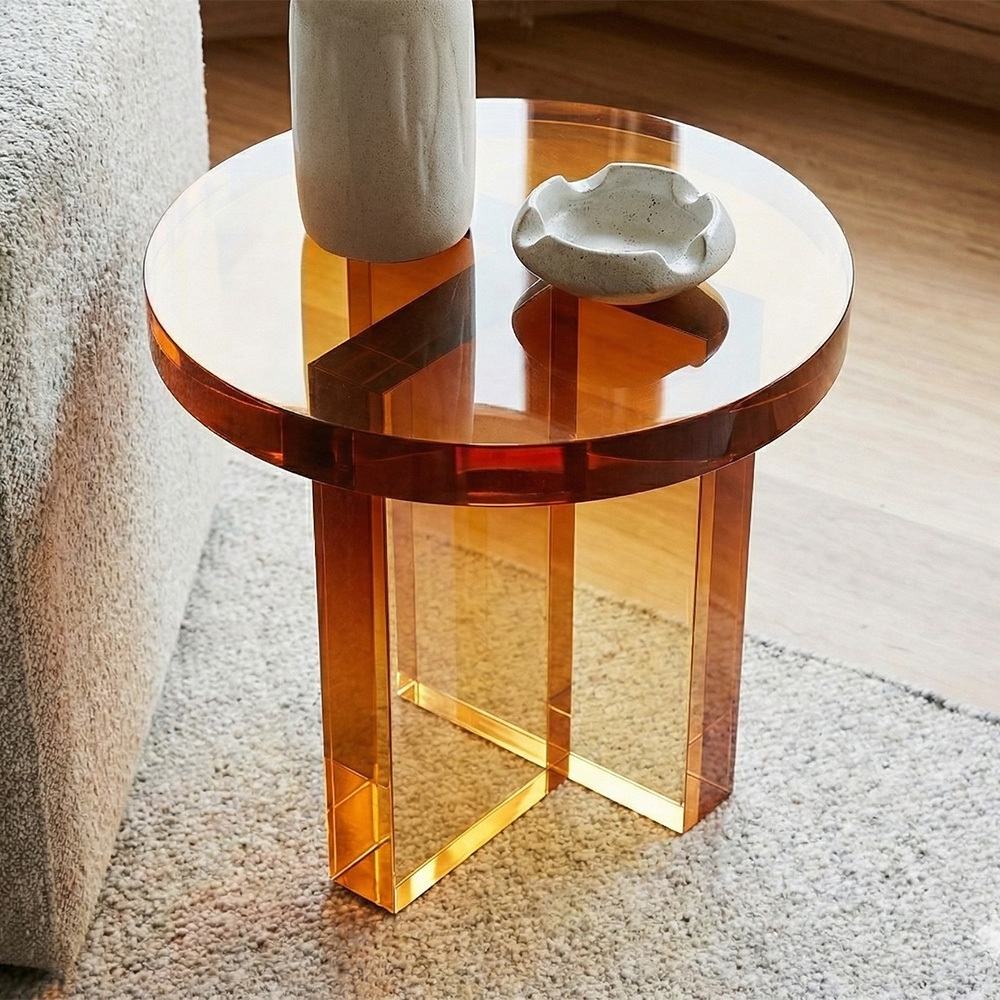 Clarie Acrylic Side Table