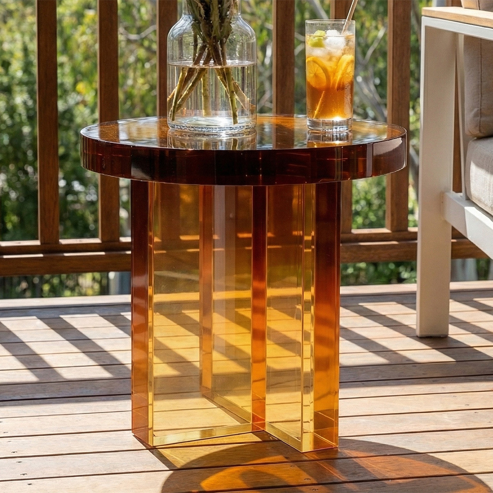 Clarie Acrylic Side Table