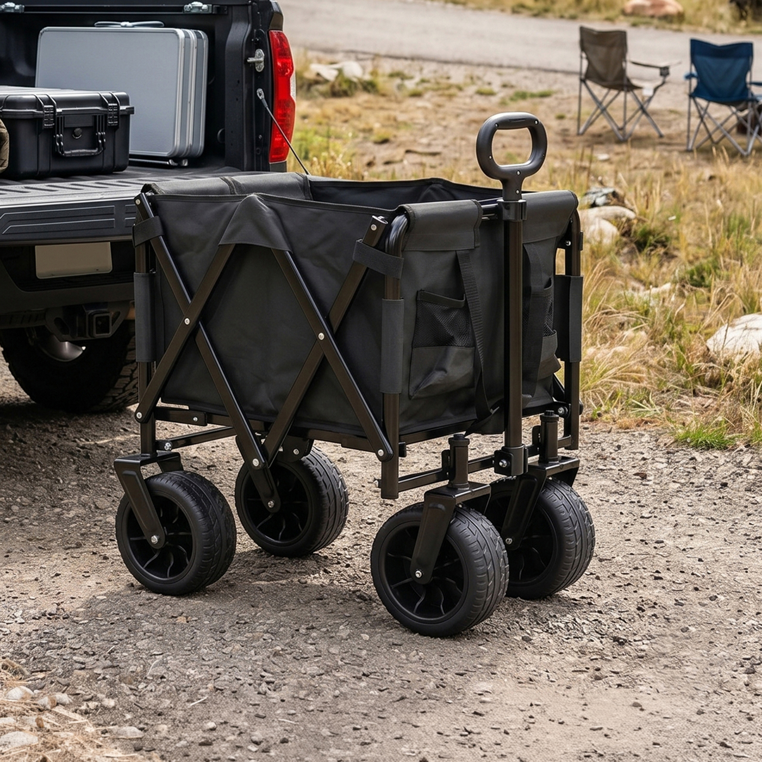 Noa Outdoor Foldable Wagon Cart