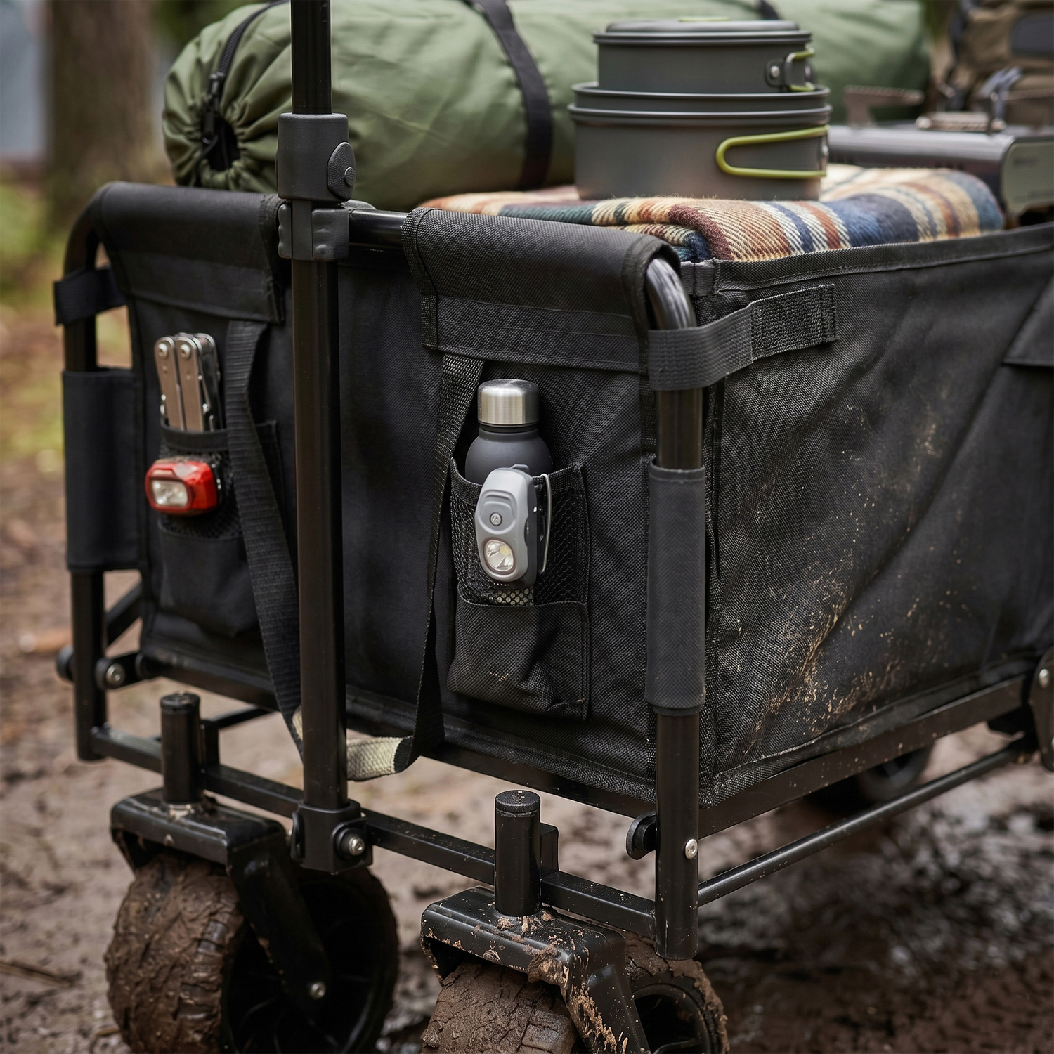 Noa Outdoor Foldable Wagon Cart
