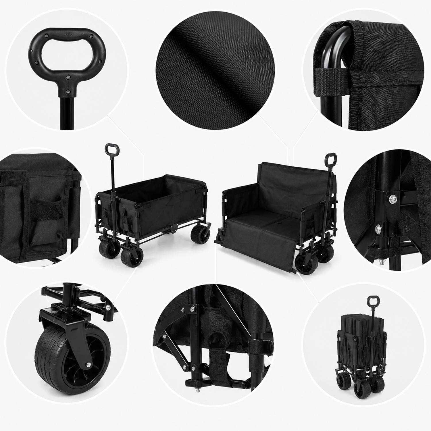 Noa Outdoor Foldable Wagon Cart