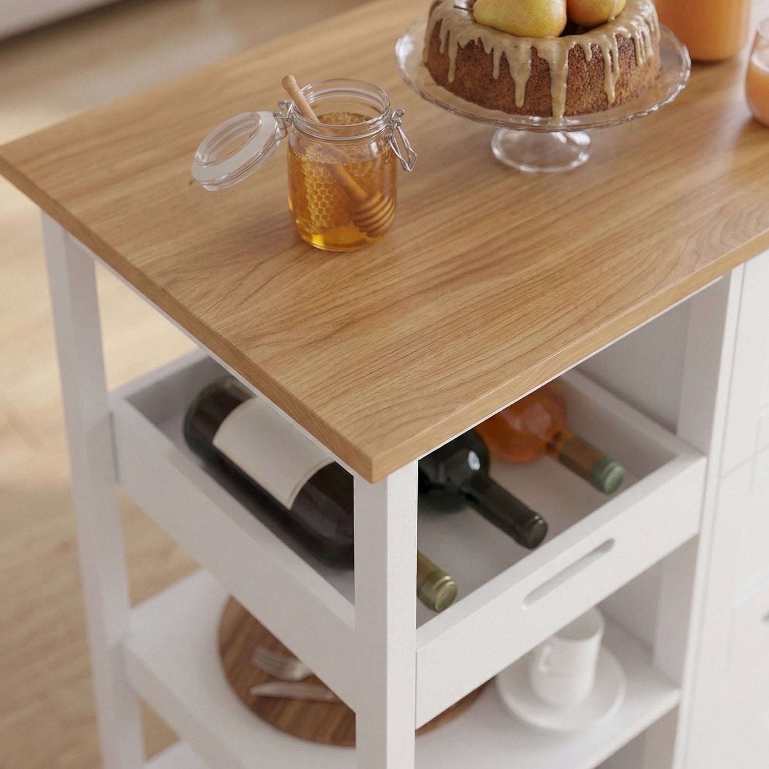Kanoa Kitchen Storage Trolley