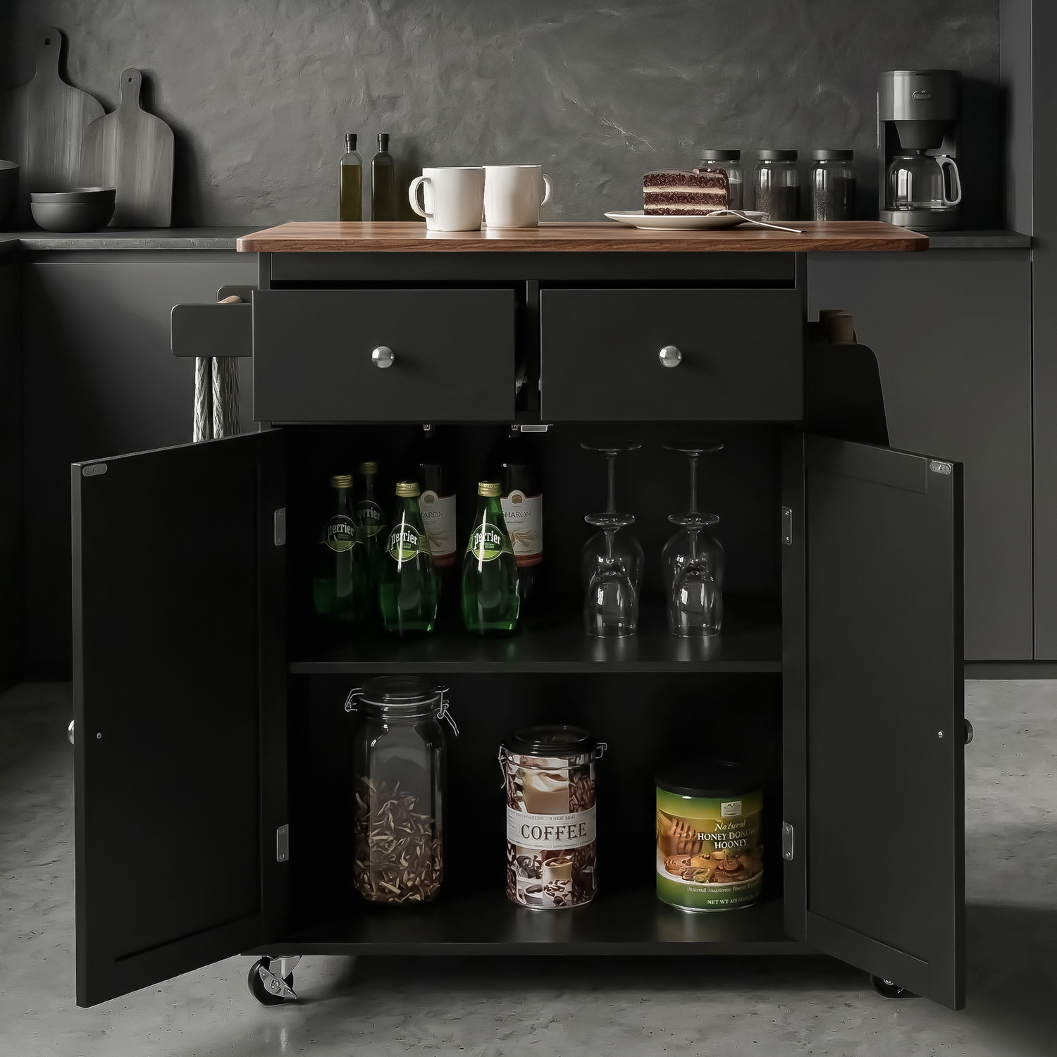 Lulu Kitchen Island Trolley