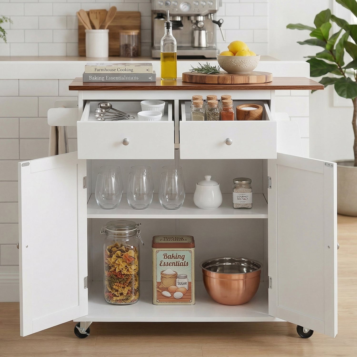 Lulu Kitchen Island Trolley