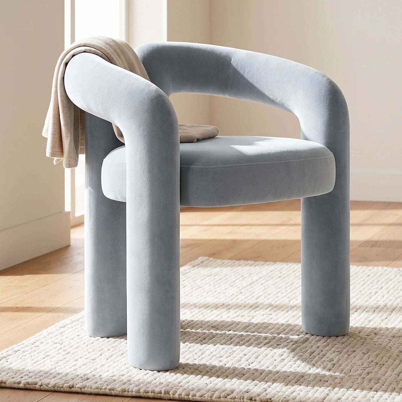 Dudet Claude Replica Wool Armchair