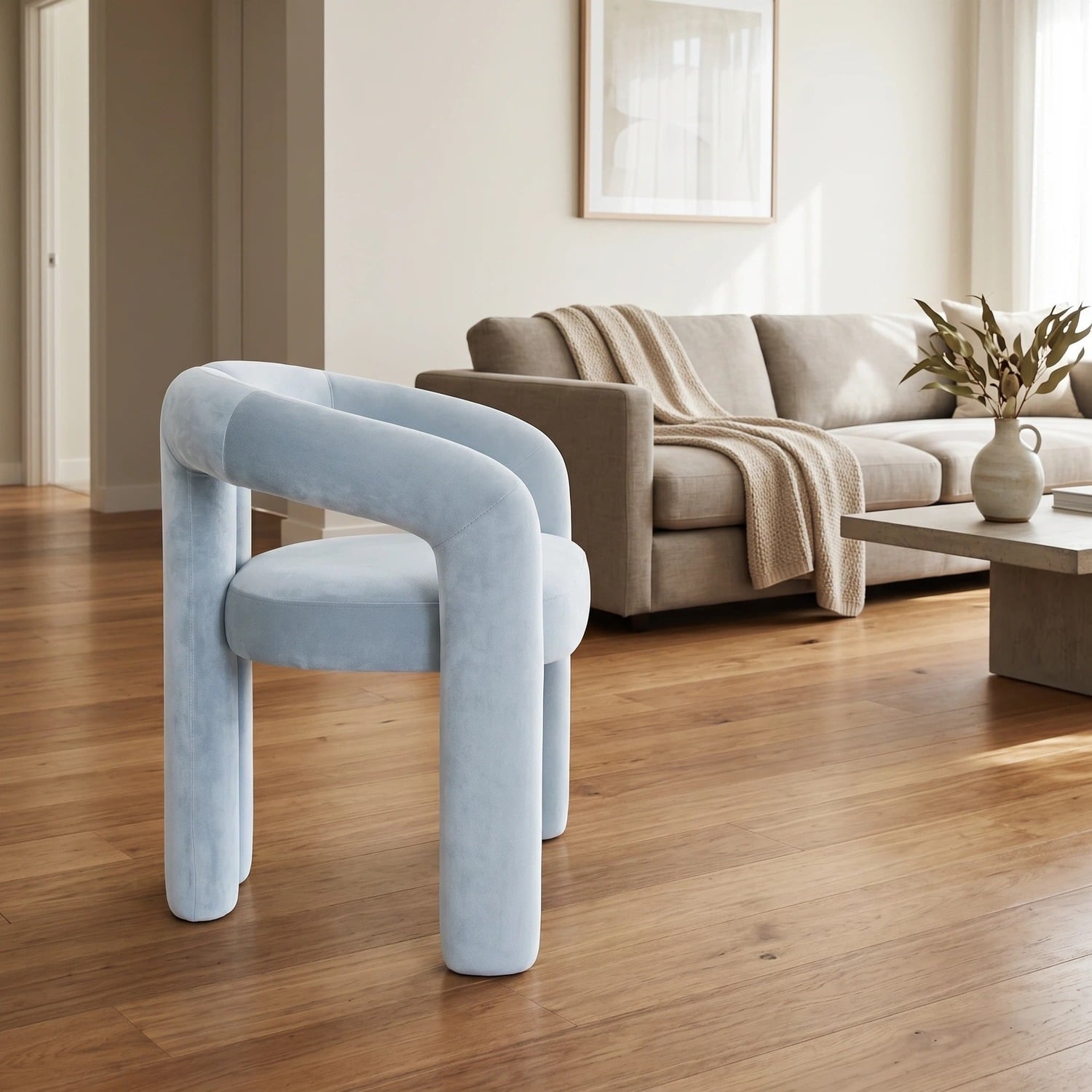 Dudet Claude Replica Wool Armchair