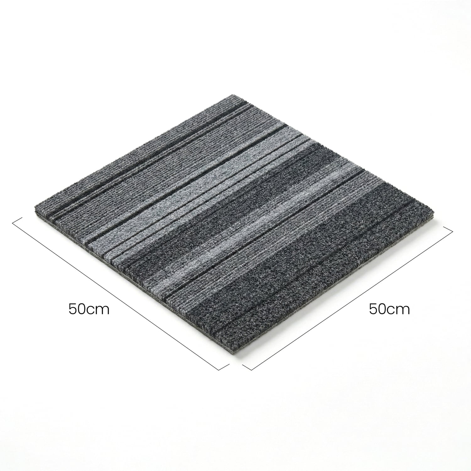 Greco 500 x 500mm Grey Square Carpet Tiles
